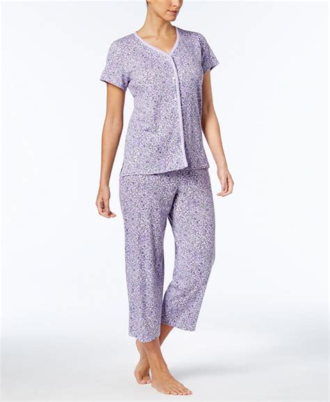 women's pajamas macy's|macy's women's pajama tops.